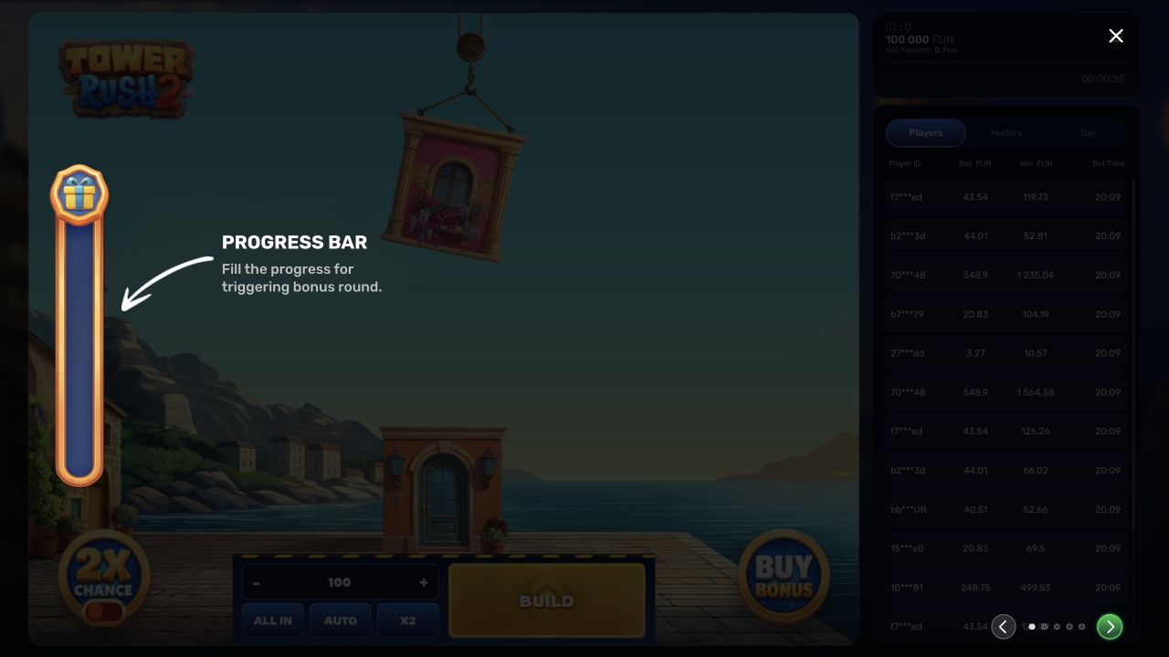 Końcówka Progress Bar w Tower Rush 2